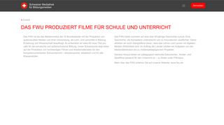 
                            2. Das FWU produziert Filme für Schule und Unterricht - www.fwu ...