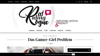 
                            5. Das Gamer-Girl Problem - Red Riding Rogue