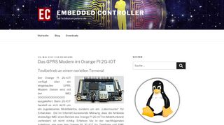 
                            3. Das GPRS Modem im Orange PI 2G-IOT - Embedded Controller