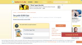 
                            7. Das große OLOKO-Quiz - Teste-dich