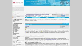 
                            10. Das große SkyDSL2+ – selbst ist der Mann (Frau) FAQ ...