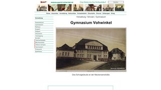 
                            9. Das historische Vohwinkel - Schulen in Vohwinkel - Gymnasium ...