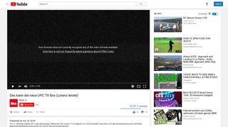 
                            13. Das kann die neue UPC TV Box I Lorenz testet - YouTube