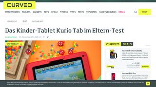 
                            6. Das Kinder-Tablet Kurio Tab im Eltern-Test ⊂·⊃ CURVED.de