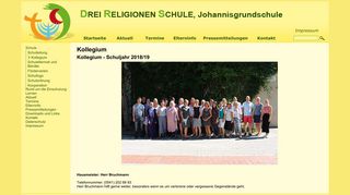 
                            4. Das Kollegium der Drei-Religionen-Schule in Osnabrück