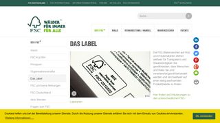 
                            4. Das Label - FSC Deutschland