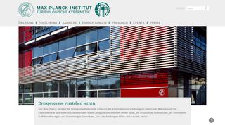 
                            6. Das Max-Planck-Institut für biologische Kybernetik