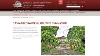 
                            3. Das MWG - Markgräfin-Wilhelmine-Gymnasium Bayreuth