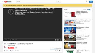 
                            4. Das neue BAWAG P.S.K. eBanking ist praktisch - YouTube