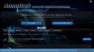 
                            12. Das neue Forum auf Basis WoltLab Suite 3.1 - Foren Infocenter ...