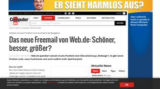 
                            11. Das neue Freemail – Neustart bei Web.de - COMPUTER BILD