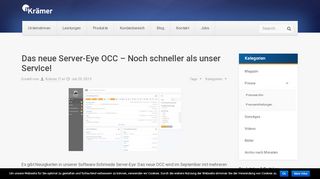 
                            12. Das neue Server-Eye OCC - Noch schneller als unser Service ...