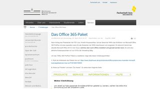 
                            11. Das Office-365-Paket - Fachschaft Jura der Uni Münster