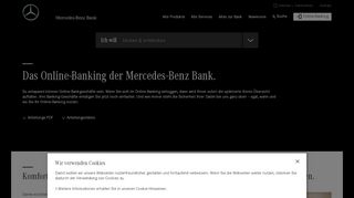 
                            4. Das Online-Banking - komfortabel und sicher | Mercedes-Benz Bank