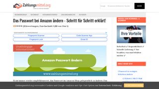
                            11. Das Passwort bei Amazon ändern - Schritt für Schritt erklärt!