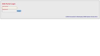 
                            7. DAS Portal Login - Accountant in Bankruptcy