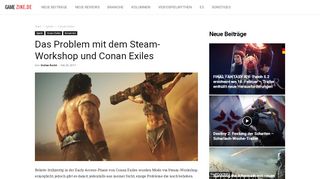 
                            11. Das Problem mit dem Steam-Workshop und Conan Exiles