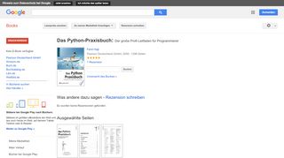 
                            9. Das Python-Praxisbuch: Der große Profi-Leitfaden für Programmierer
