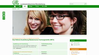 
                            7. Das Referat Ausbildung Medizinische Fachangestellte (MFA)