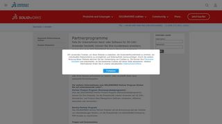 
                            3. Das SOLIDWORKS Partner Program SOLIDWORKS