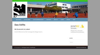 
                            3. Das Stifts | Stiftsgymnasium Sindelfingen