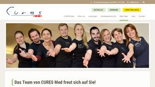 
                            7. Das Team - CURES Med - Ihre Physiotherapiepraxis in Dietzenbach