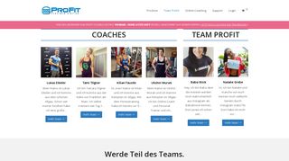 
                            5. Das Team - Flexible Dieting - Team ProFit – Flexible Dieting