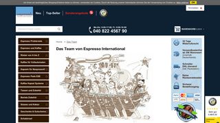 
                            3. Das Team von Espresso International