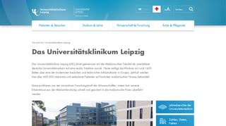 
                            7. Das Universitätsklinikum Leipzig