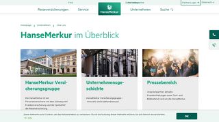 
                            7. Das Unternehmen HanseMerkur Reiseversicherung AG
