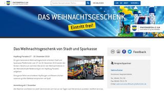 
                            9. Das Weihnachtsgeschenk von Stadt und Sparkasse – Pfaffenhofen ...