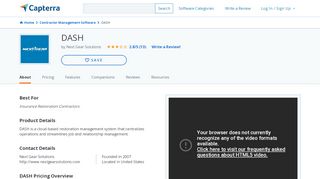 
                            11. DASH Reviews and Pricing - 2019 - Capterra