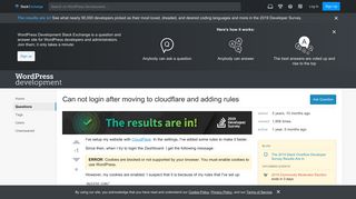 
                            10. dashboard - Can not login after moving to cloudflare and adding ...