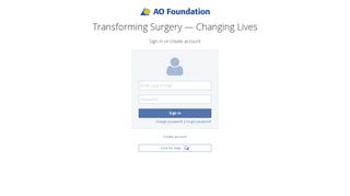 
                            5. Dashboard Evento redirect - AO Foundation