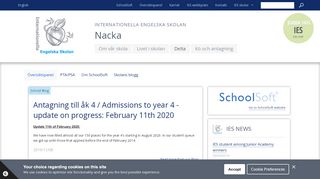 
                            2. Dashboard - IES Nacka - Internationella Engelska Skolan