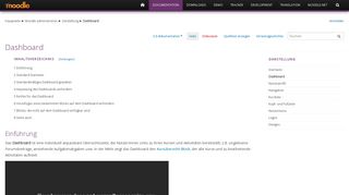 
                            6. Dashboard – MoodleDocs