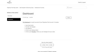 
                            7. Dashboard – Paperless Post Help Center