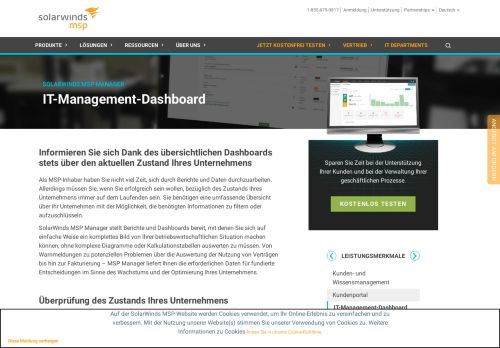 
                            3. Dashboard | SolarWinds MSP