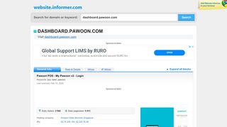 
                            12. dashboard.pawoon.com at WI. Pawoon POS - My Pawoon v2 - Login