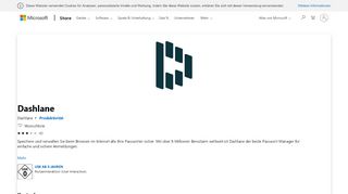 
                            7. Dashlane beziehen – Microsoft Store de-DE