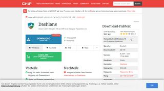 
                            3. Dashlane - Download - CHIP