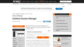 
                            7. Dashlane Passwort-Manager - PC-WELT