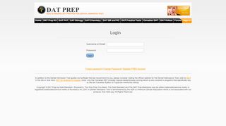 
                            10. DAT Prep Login: Gold Standard DAT