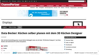 
                            11. Data Becker: Küchen selber planen mit dem 3D Küchen Designer ...