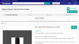 
                            11. DATA CARD - MTS MBlaze/MTS MBlaze Ultra AC2792 Service ...