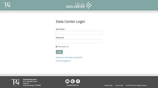 
                            5. Data Center Login - TRG Arts