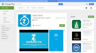 
                            7. Data Clock - Apps on Google Play
