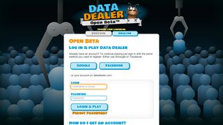 
                            1. Data Dealer Closed Beta (Build 0bfecaf 2014-04-29T12:49:05)