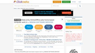 
                            9. Data Entry OnlineOffline Jobs Home Based Computer Data Entry Jobs ...