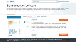 
                            13. Data Extraction Software 2019 - Reviews & Pricing